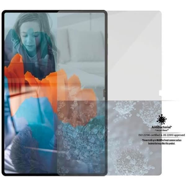 Samsung Galaxy Tab S9 Ultra / S8 Ultra-härdat glas skärmskydd PanzerGlass
