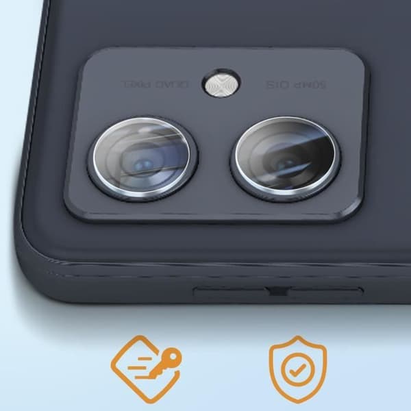 Skyddsfilmer - Motorola - Moto G54 - Härdat glas 9H - Anti-fingeravtryck - Transparent