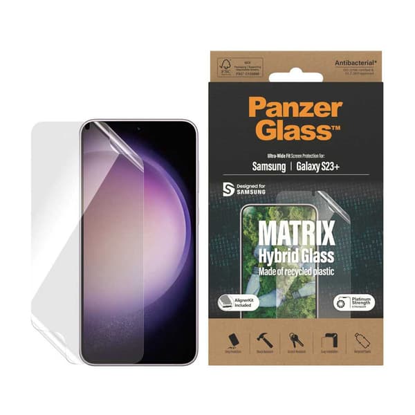 Panzer Glass Skærmbeskytter Samsung Galaxy S23+ Uwf Pet Ab Transparent