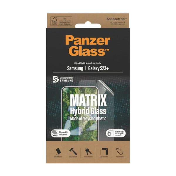 Panzer Glass Skærmbeskytter Samsung Galaxy S23+ Uwf Pet Ab Transparent