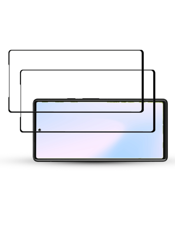2-Pack GOOGLE PIXEL 6 Skärmskydd - Härdat Glas 9H - Super kvalitet 3D