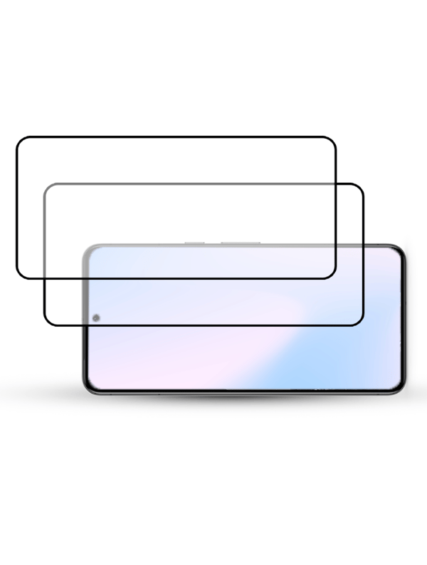 2-Pack GOOGLE PIXEL 8 PRO Skärmskydd - Härdat Glas 9H - Super kvalitet 3D