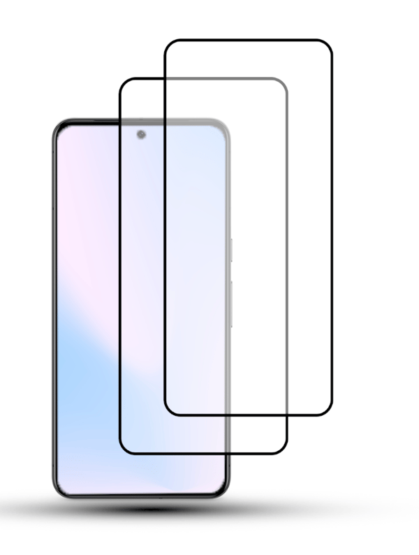 2-Pack GOOGLE PIXEL 8 PRO Skärmskydd - Härdat Glas 9H - Super kvalitet 3D
