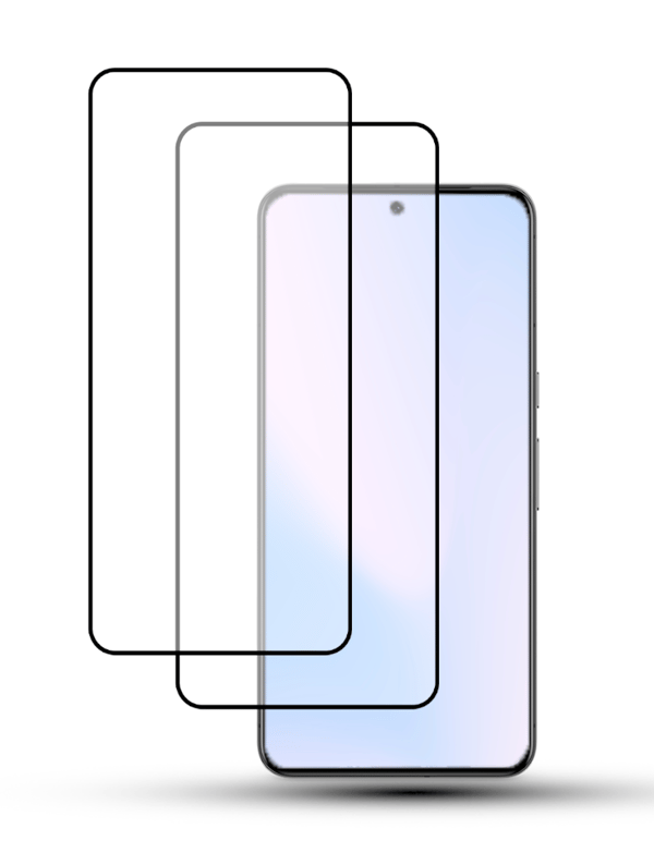 2-Pack GOOGLE PIXEL 8 PRO Skärmskydd - Härdat Glas 9H - Super kvalitet 3D