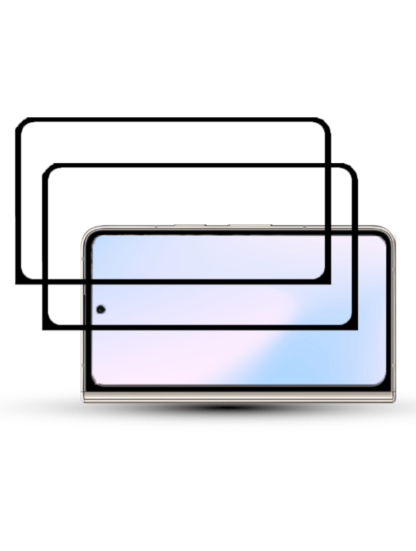 2-Pack GOOGLE PIXEL FOLD Skärmskydd - Härdat Glas 9H - Super kvalitet 3D