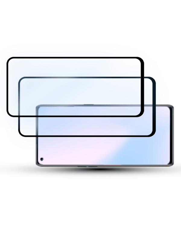 2-Pack OPPO FIND X3 LITE 5G Skärmskydd - Härdat Glas 9H - Super kvalitet 3D