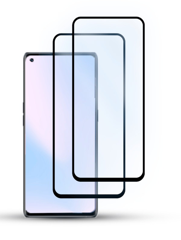 2-Pack OPPO FIND X3 LITE 5G Skärmskydd - Härdat Glas 9H - Super kvalitet 3D