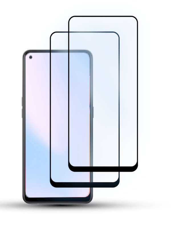 2-Pack OPPO FIND X5 LITE 5G Skärmskydd - Härdat Glas 9H - Super kvalitet 3D