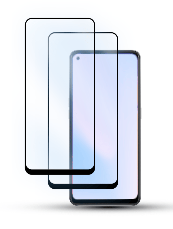 2-Pack OPPO FIND X5 LITE 5G Skärmskydd - Härdat Glas 9H - Super kvalitet 3D