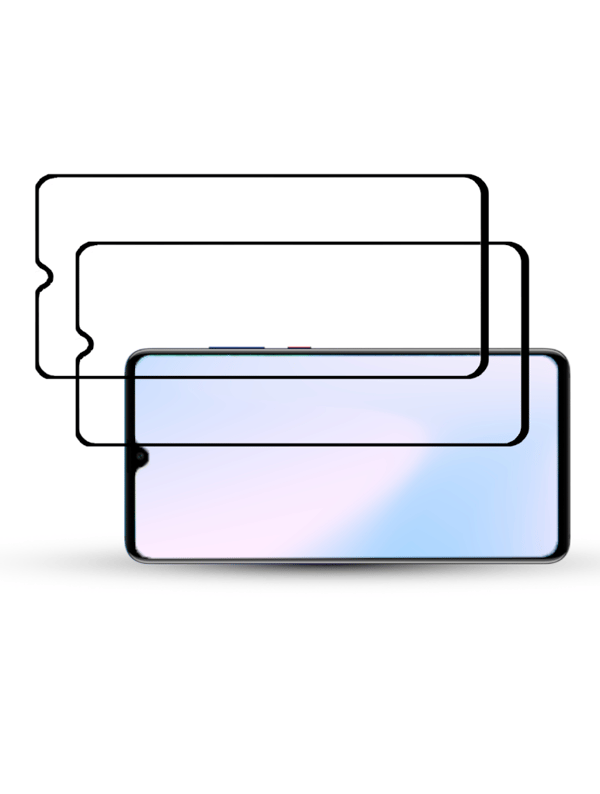 2-Pack HUAWEI MATE 20 Skärmskydd - Härdat Glas 9H - Super kvalitet 3D