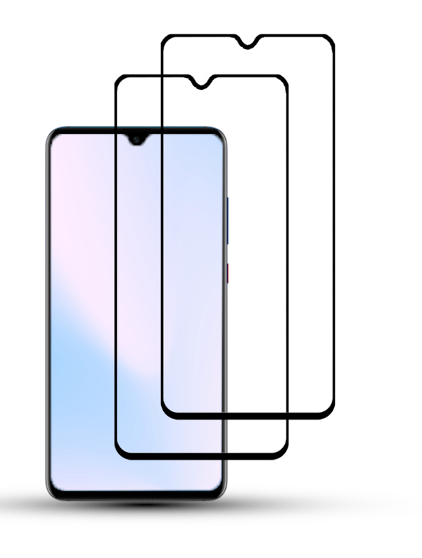 2-Pack HUAWEI MATE 20 Skärmskydd - Härdat Glas 9H - Super kvalitet 3D