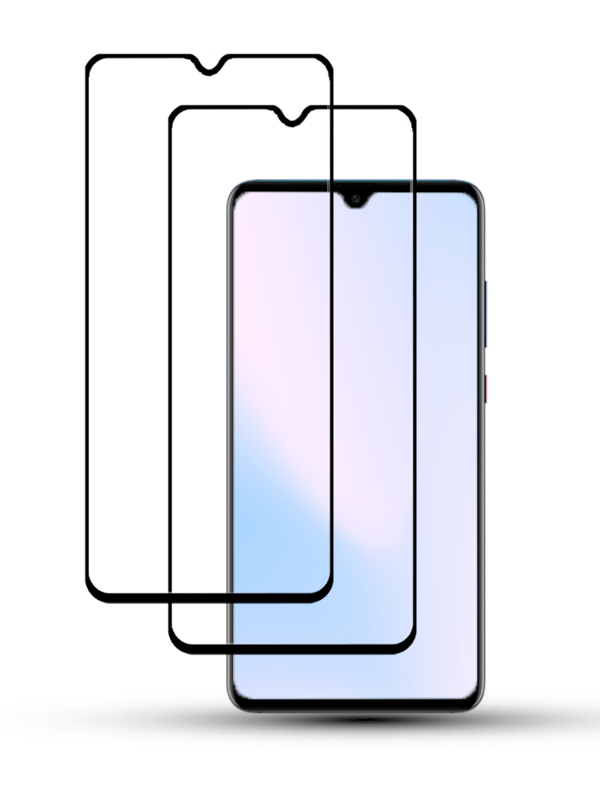2-Pack HUAWEI MATE 20 Skärmskydd - Härdat Glas 9H - Super kvalitet 3D