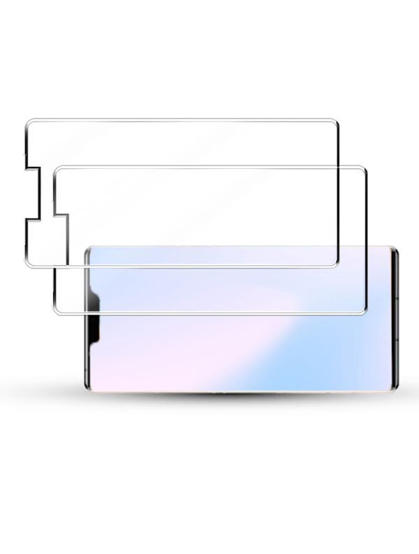 2-Pack HUAWEI MATE 30 PRO 5G Skärmskydd - Härdat Glas 9H - Super kvalitet 3D