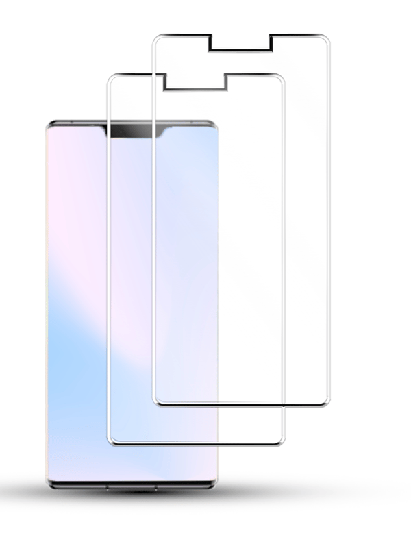 2-Pack HUAWEI MATE 30 PRO 5G Skärmskydd - Härdat Glas 9H - Super kvalitet 3D