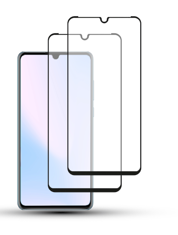 2-Pack HUAWEI P30 Skärmskydd - Härdat Glas 9H - Super kvalitet 3D