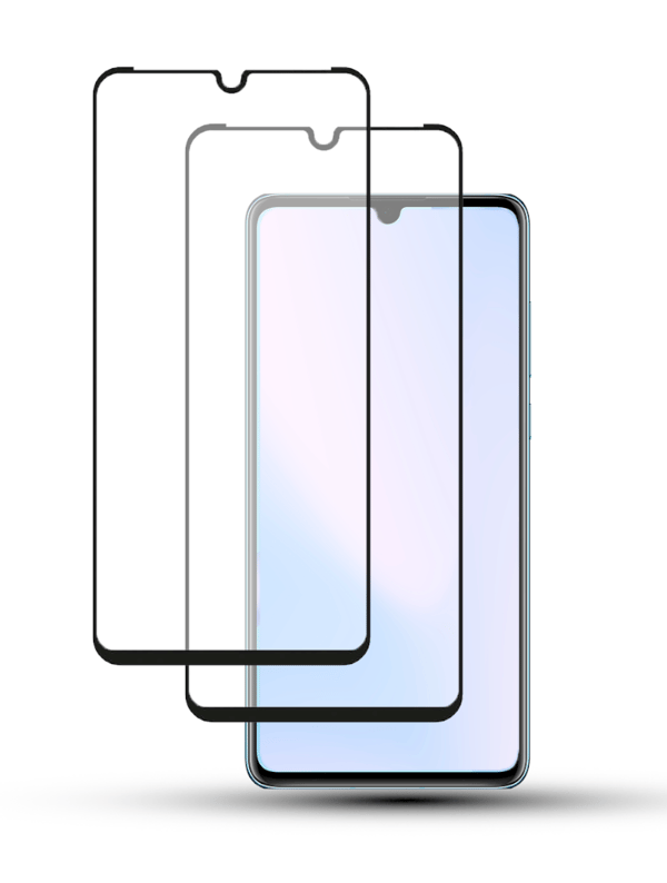 2-Pack HUAWEI P30 Skärmskydd - Härdat Glas 9H - Super kvalitet 3D