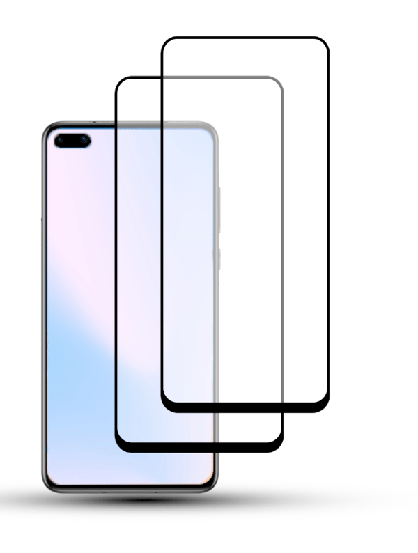 2-Pack HUAWEI P40 Skärmskydd - Härdat Glas 9H - Super kvalitet 3D