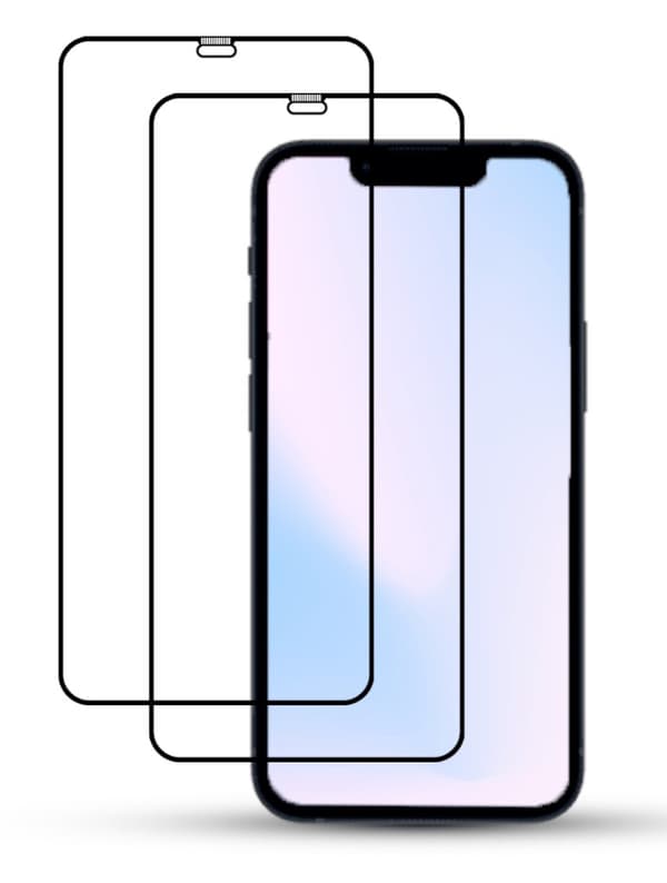 2-Pack IPHONE 12 MINI Skärmskydd - Härdat Glas 9H - Super kvalitet 3D
