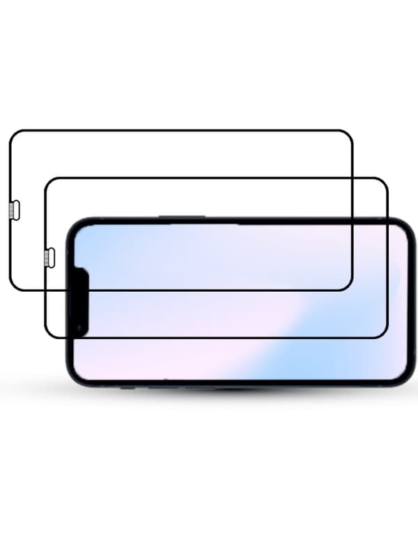 2-Pack IPHONE 12 PRO MAX Skärmskydd - Härdat Glas 9H - Super kvalitet 3D