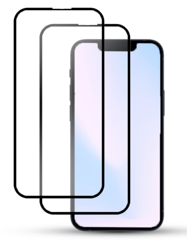 2-Pack IPHONE 13 PRO Skärmskydd - Härdat Glas 9H - Super kvalitet 3D