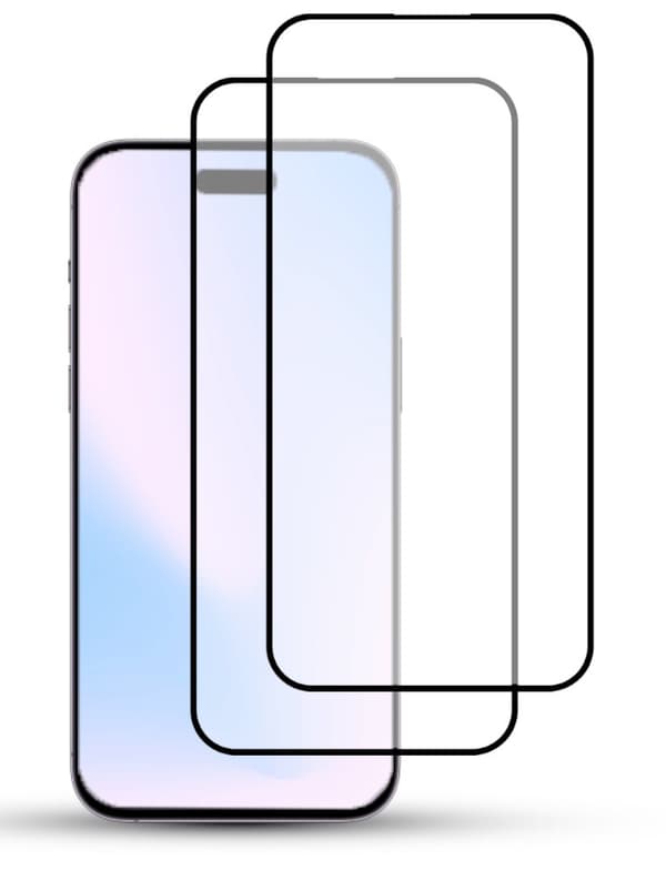 2-Pack IPHONE 14 PRO MAX Skärmskydd - Härdat Glas 9H - Super kvalitet 3D