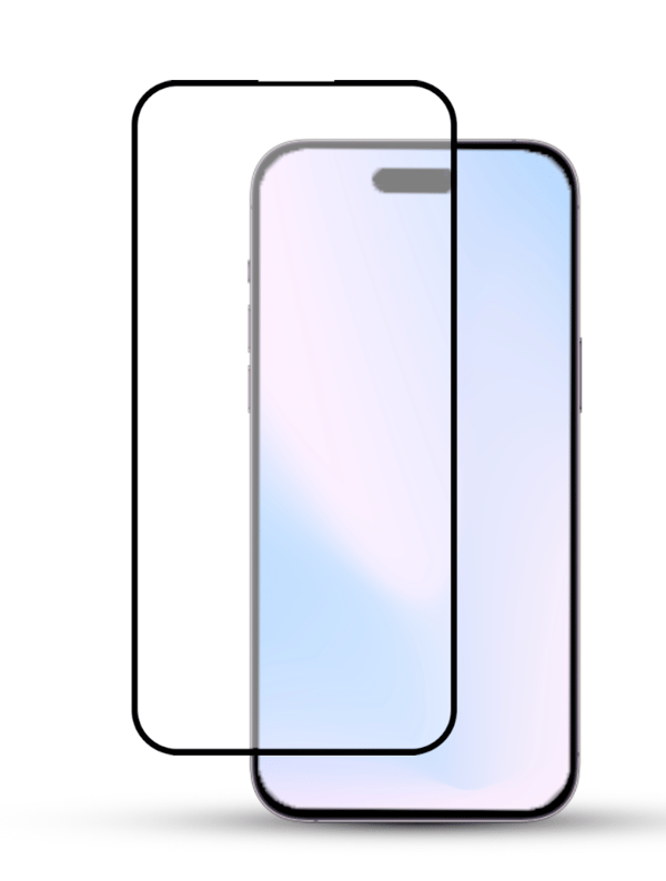 1-Pack IPHONE 15 PRO Skärmskydd - Härdat Glas 9H - Super kvalitet 3D