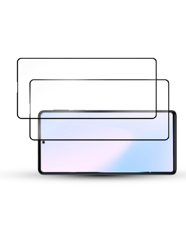 2-Pack MOTOROLA EDGE 30 PRO Skärmskydd - Härdat Glas 9H - Super kvalitet 3D
