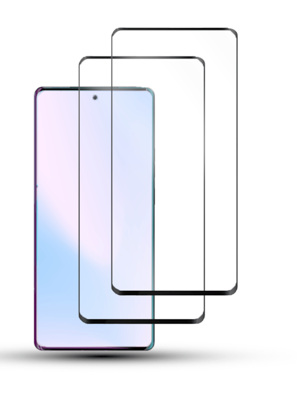 2-Pack MOTOROLA EDGE 40 PRO Skärmskydd - Härdat Glas 9H - Super kvalitet 3D
