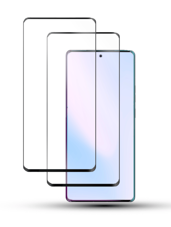 2-Pack MOTOROLA EDGE 40 PRO Skärmskydd - Härdat Glas 9H - Super kvalitet 3D