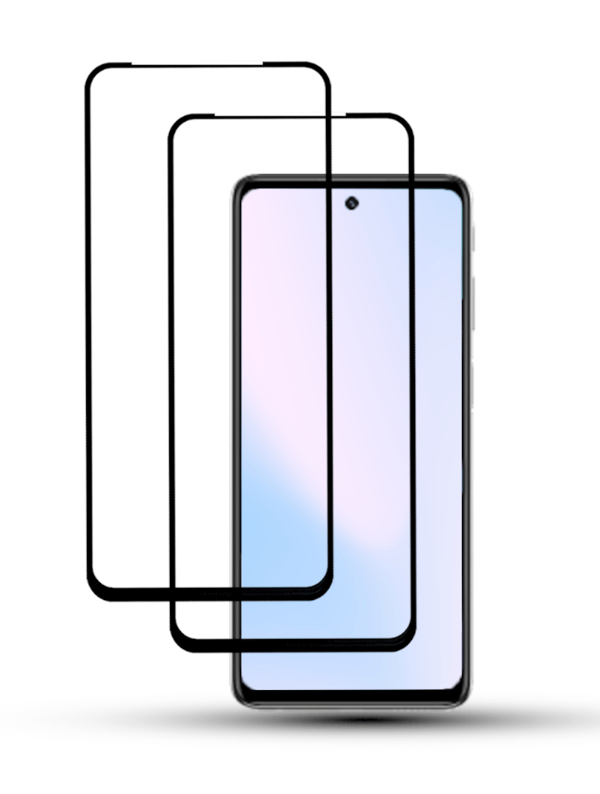 2-Pack MOTOROLA MOTO G51 5G Skärmskydd - Härdat Glas 9H - Super kvalitet 3D