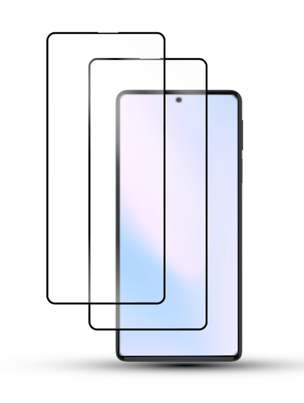2-Pack MOTOROLA MOTO G54 Skärmskydd - Härdat Glas 9H - Super kvalitet 3D