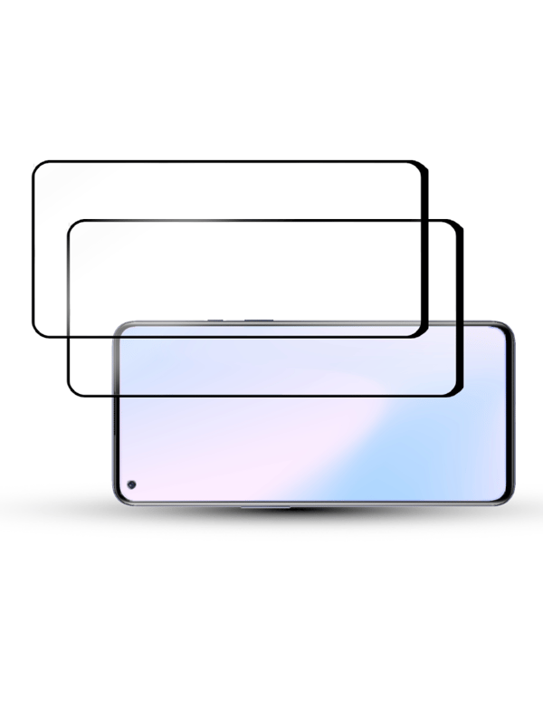 2-Pack ONEPLUS NORD 2 5G Skärmskydd - Härdat Glas 9H - Super kvalitet 3D