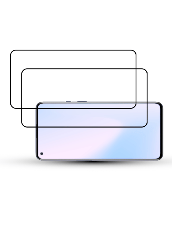 2-Pack ONEPLUS NORD CE Skärmskydd - Härdat Glas 9H - Super kvalitet 3D