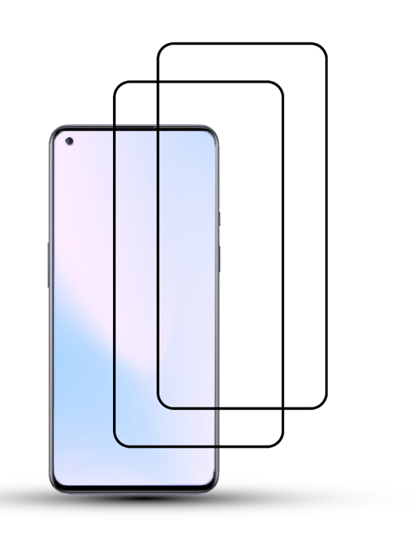 2-Pack ONEPLUS NORD CE Skärmskydd - Härdat Glas 9H - Super kvalitet 3D