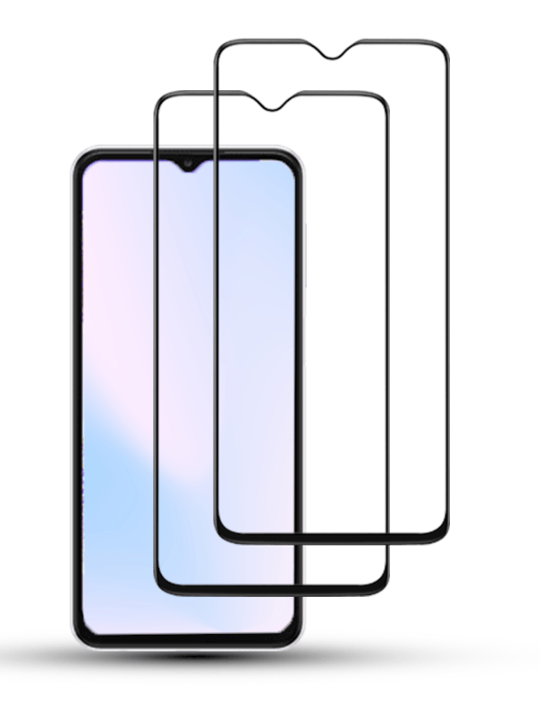 2-Pack Samsung A04E Skärmskydd - Härdat Glas 9H - Super kvalitet 3D