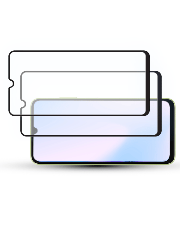 2-Pack Samsung A05S Skärmskydd - Härdat Glas 9H - Super kvalitet 3D