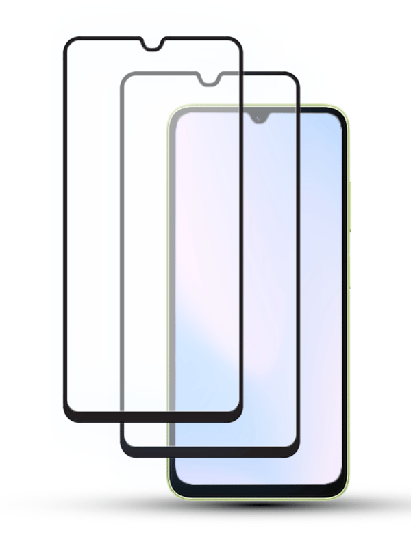 2-Pack Samsung A05S Skärmskydd - Härdat Glas 9H - Super kvalitet 3D