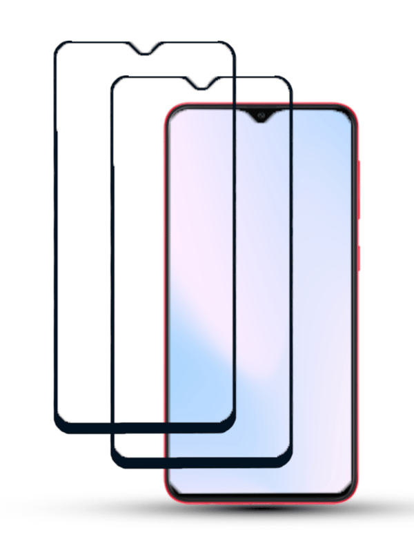 2-Pack Samsung A10 Skärmskydd - Härdat Glas 9H - Super kvalitet 3D