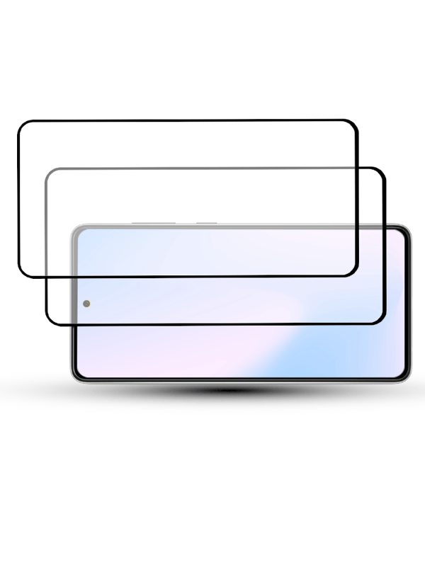 2-Pack Samsung A72 5G Skärmskydd - Härdat Glas 9H - Super kvalitet 3D