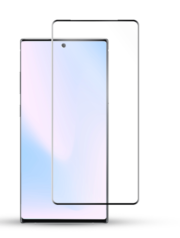 1-Pack Samsung NOTE 10 Skärmskydd - Härdat Glas 9H - Super kvalitet 3D