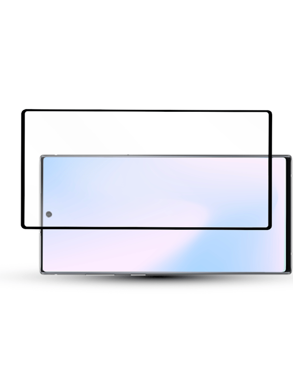 1-Pack Samsung NOTE 10 PLUS Skärmskydd - Härdat Glas 9H - Super kvalitet 3D