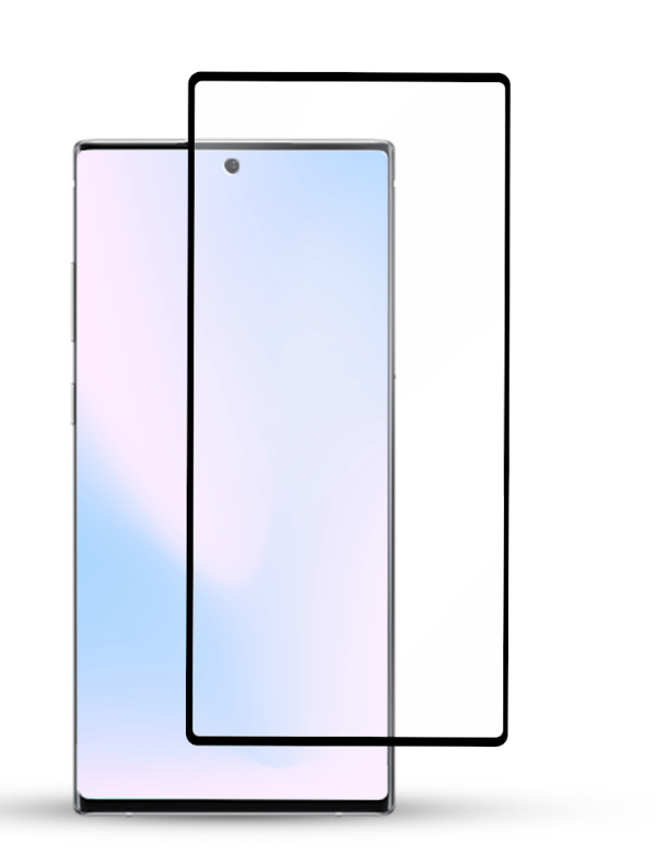 1-Pack Samsung NOTE 10 PLUS Skärmskydd - Härdat Glas 9H - Super kvalitet 3D