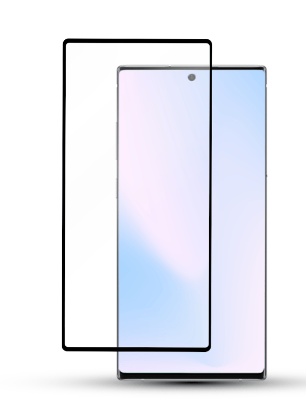 1-Pack Samsung NOTE 10 PLUS Skärmskydd - Härdat Glas 9H - Super kvalitet 3D