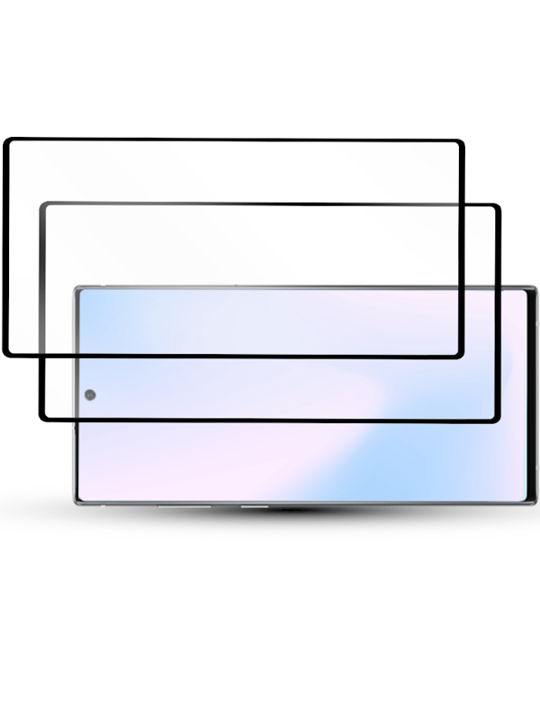 2-Pack Samsung NOTE 10 PLUS Skärmskydd - Härdat Glas 9H - Super kvalitet 3D