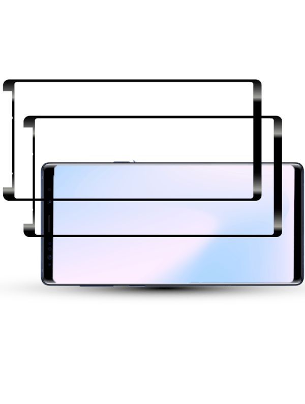 2-Pack Samsung NOTE 8 Skärmskydd - Härdat Glas 9H - Super kvalitet 3D