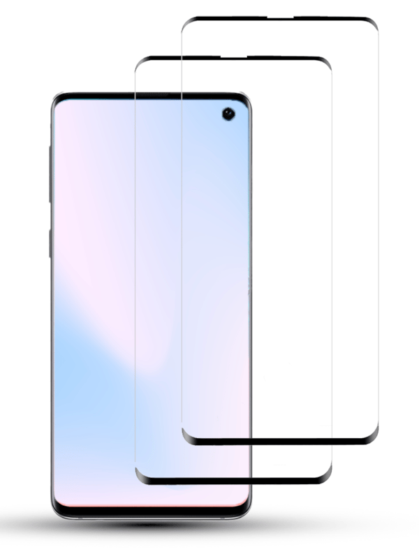 2-Pack Samsung S10 Skärmskydd - Härdat Glas 9H - Super kvalitet 3D