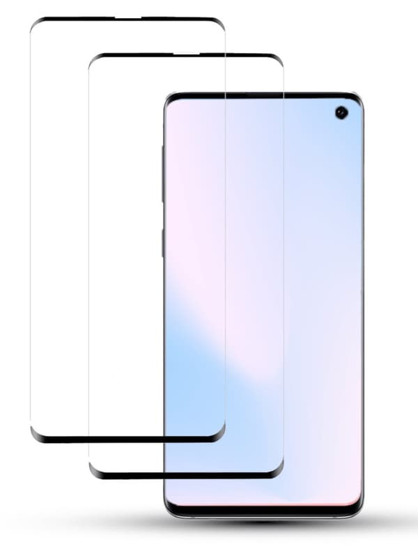 2-Pack Samsung S10 Skärmskydd - Härdat Glas 9H - Super kvalitet 3D