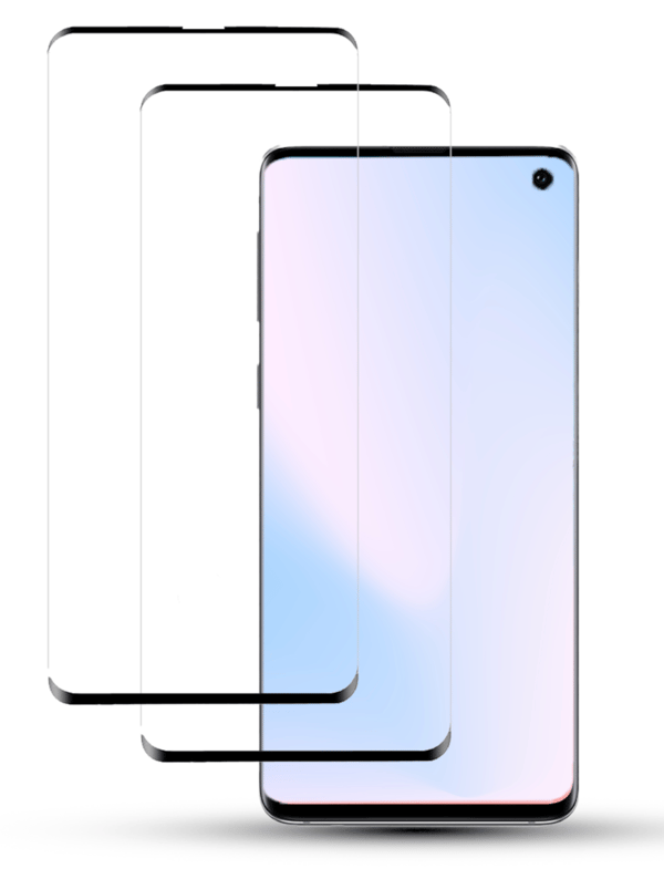 2-Pack Samsung S10 Skärmskydd - Härdat Glas 9H - Super kvalitet 3D