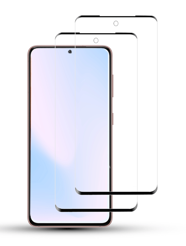 2-Pack Samsung S21 PLUS Skärmskydd - Härdat Glas 9H - Super kvalitet 3D
