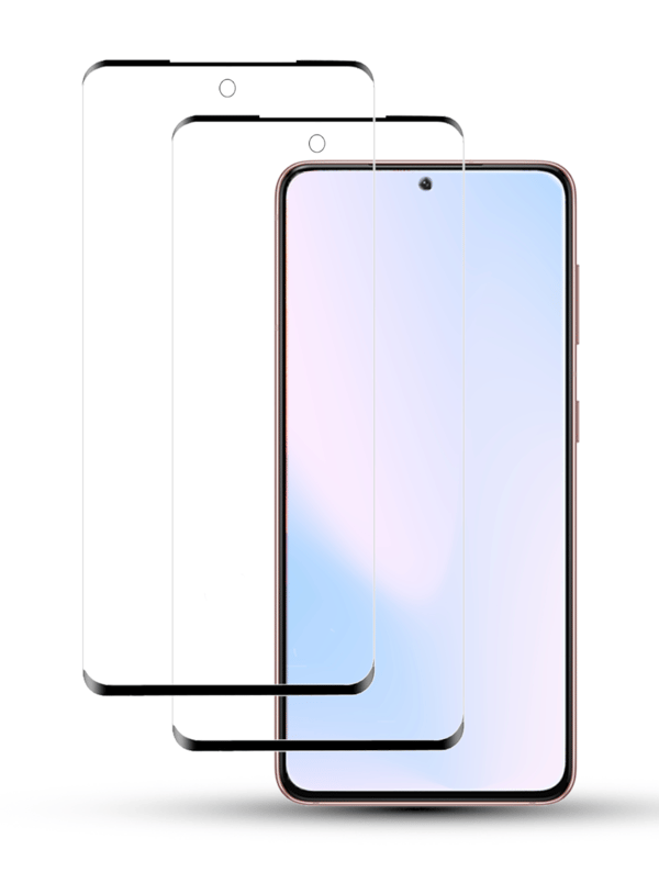 2-Pack Samsung S21 PLUS Skärmskydd - Härdat Glas 9H - Super kvalitet 3D